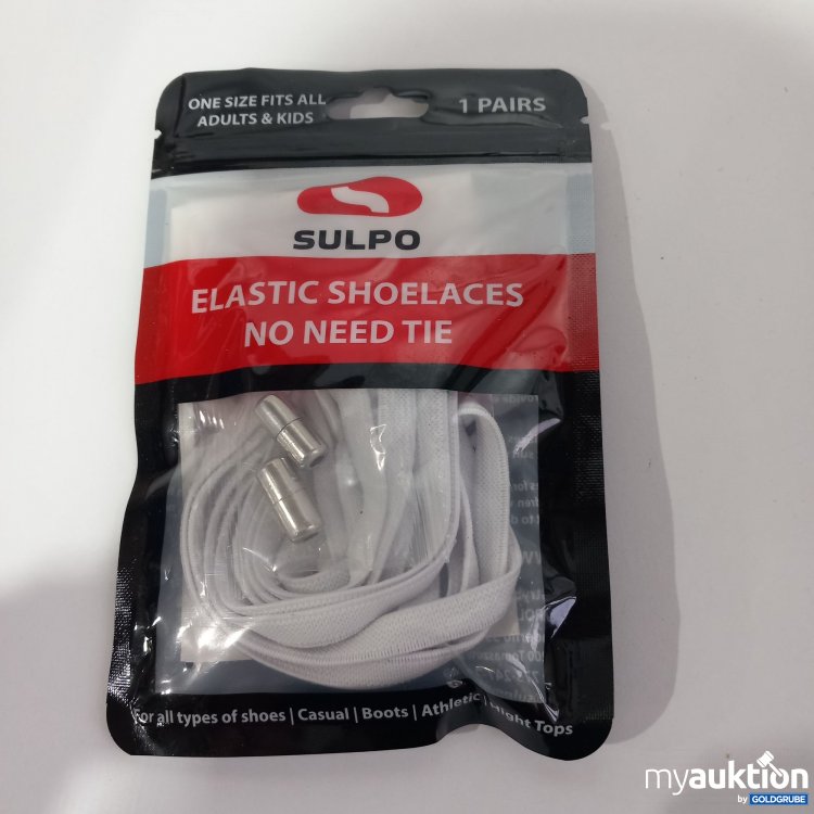 Artikel Nr. 781210: Sulpo Elastice Shoelaces 1 Paar  