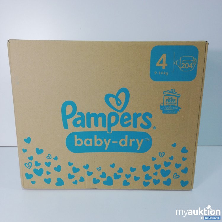 Artikel Nr. 788210: Pampers Baby Dry Windeln 4(9-14kg) 204 Stück 