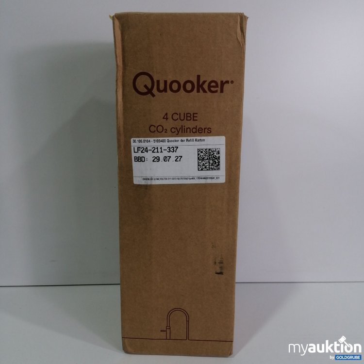 Artikel Nr. 800211: Quooker 4 Cube Co2 cylinders 