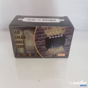 Auktion LED Solar wall lamp 