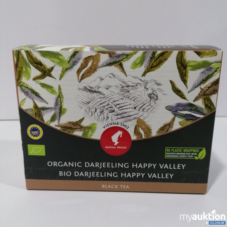 Artikel Nr. 790213: Julius Meinl Bio Darjeeling Happy Valley 20 Tea Bags y 