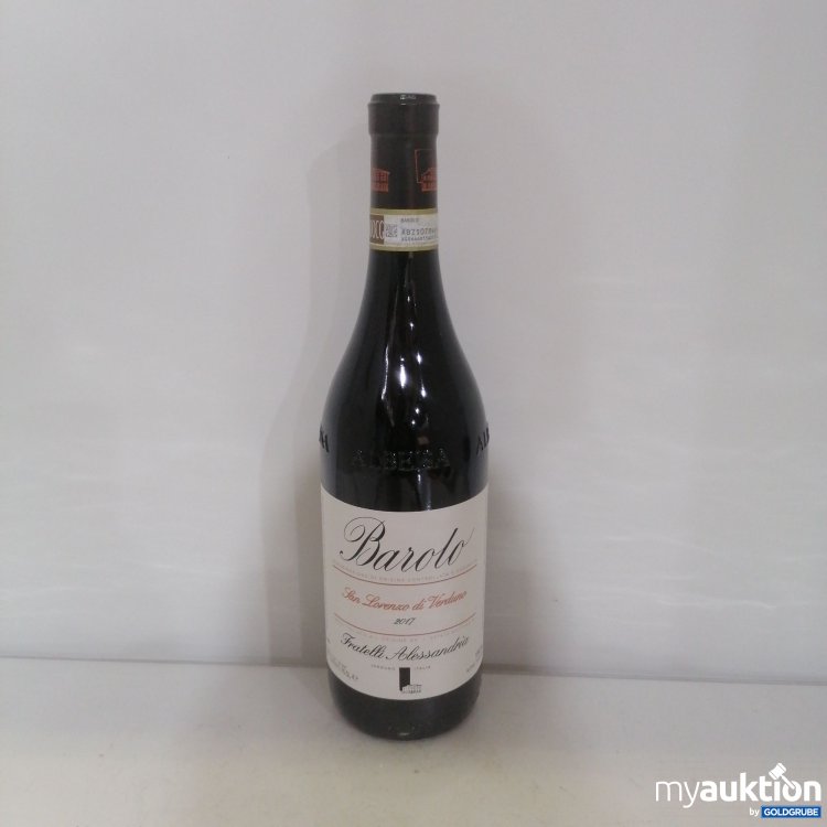 Artikel Nr. 771215: Barolo Fratelli Alessandria 0,75l 