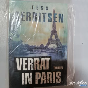 Auktion "Verrat in Paris" Buch von Tess Gerritsen