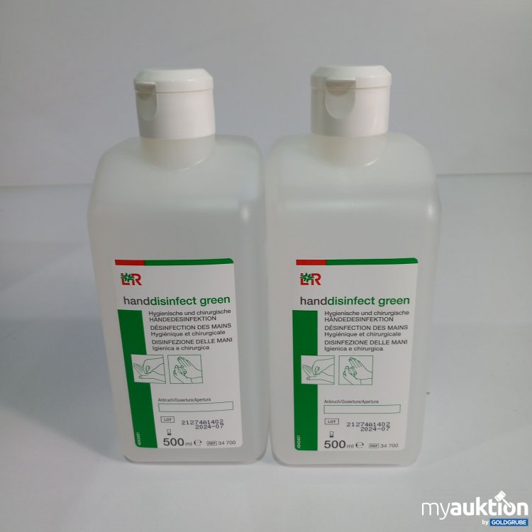 Artikel Nr. 780216: LR Handdisinfect Green 2x500ml