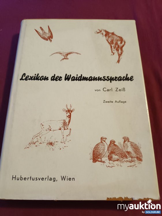 Artikel Nr. 349218: Lexikon der Waidmannssprache