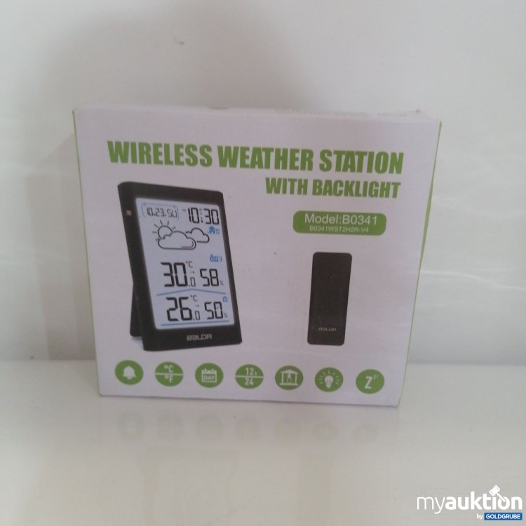 Artikel Nr. 744218: Wireless Weather Station with Backlight 