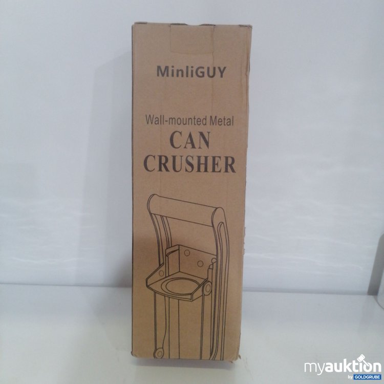 Artikel Nr. 749219: MinliGUY Wall-mounted Metal Can Crusher