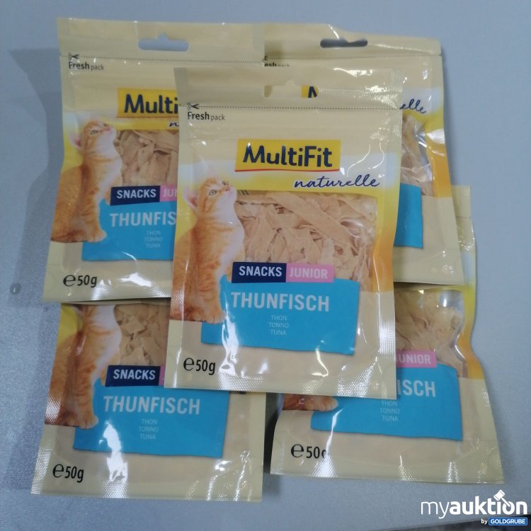 Artikel Nr. 757219: MultiFit Snacks Junior Thunfisch 5x50g