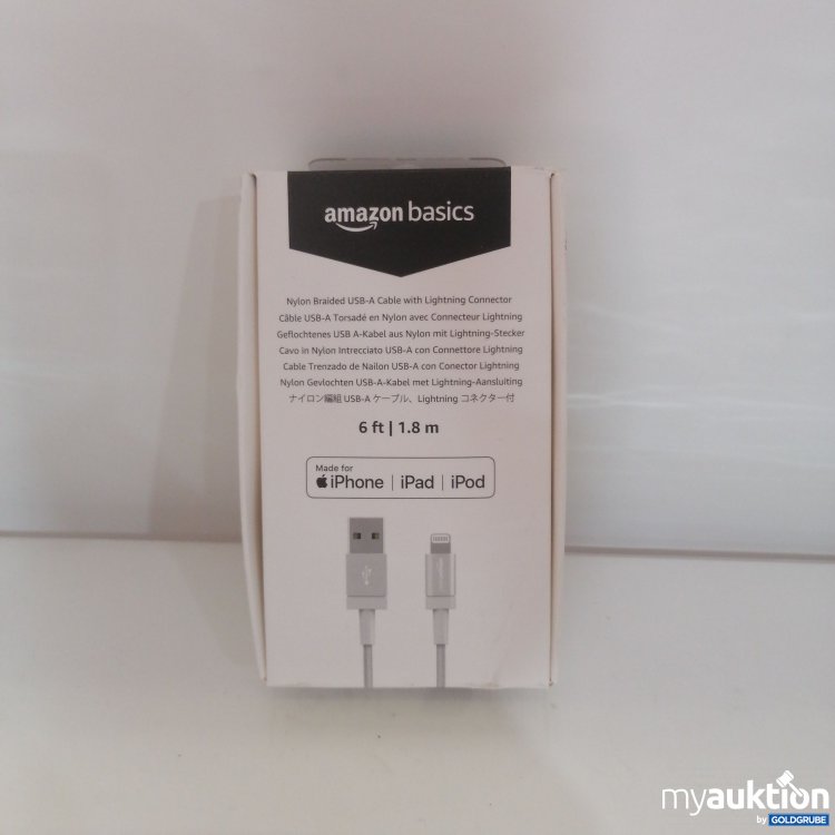 Artikel Nr. 754220: Amazonbasics Geflochtenes USB A-Kabel aus Nylon 