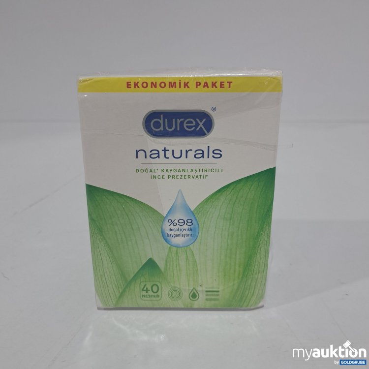 Artikel Nr. 389221: Durex naturals Kondome 40Stk 