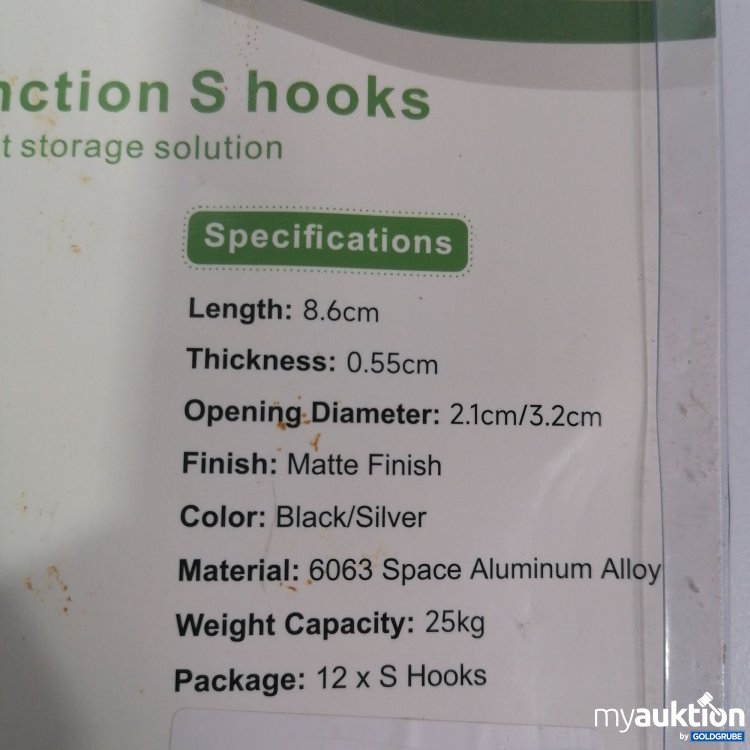 Artikel Nr. 797222: Acmetop multi functions S hooks 12stk