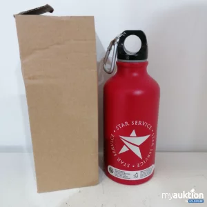 Auktion Rote Trinkflasche mit Karabiner