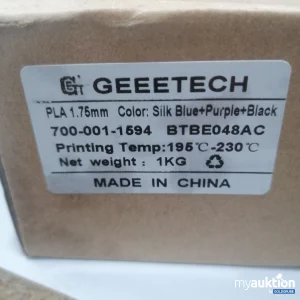 Auktion Geeetech 3D Printer Filament 1kg 