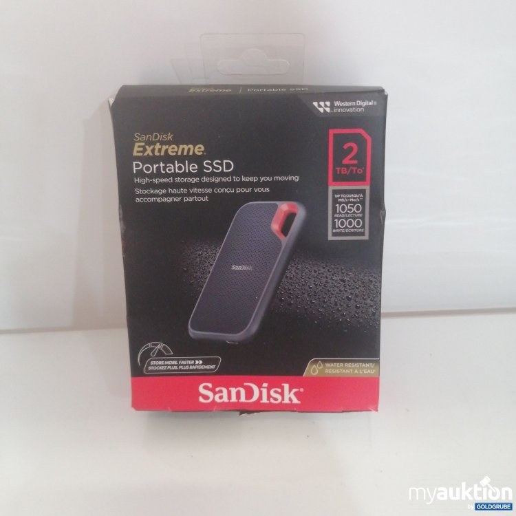 Artikel Nr. 754224: SanDisk Extreme Portable SSD 2TB