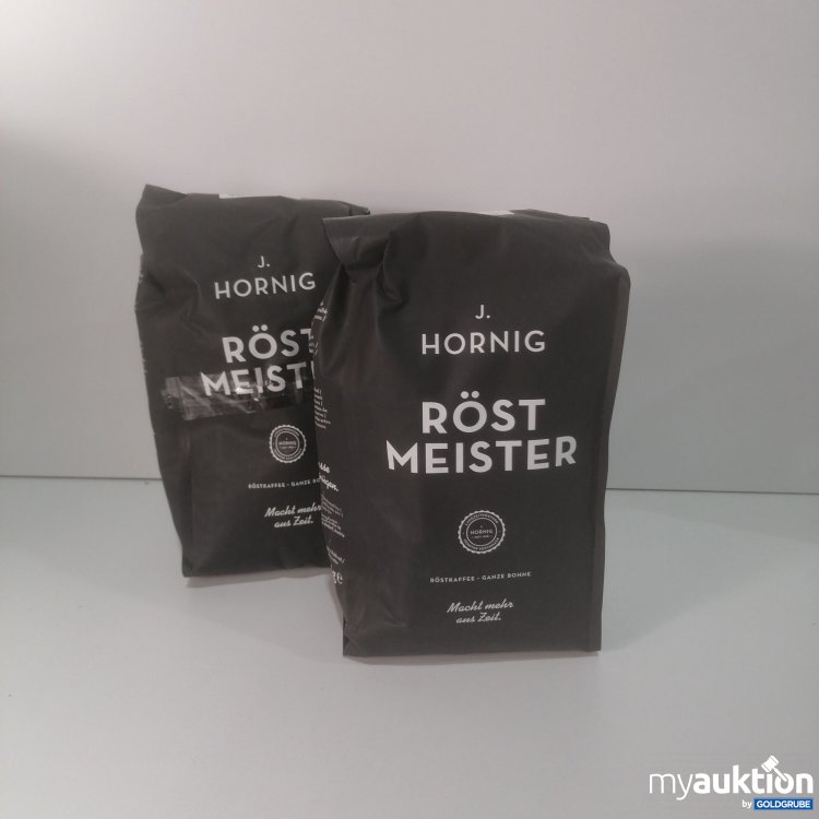 Artikel Nr. 778224: J.Hornig Röst Meister Röstkaffee 2x1000g