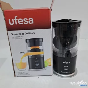 Auktion Ufesa Squeeze & Go Black