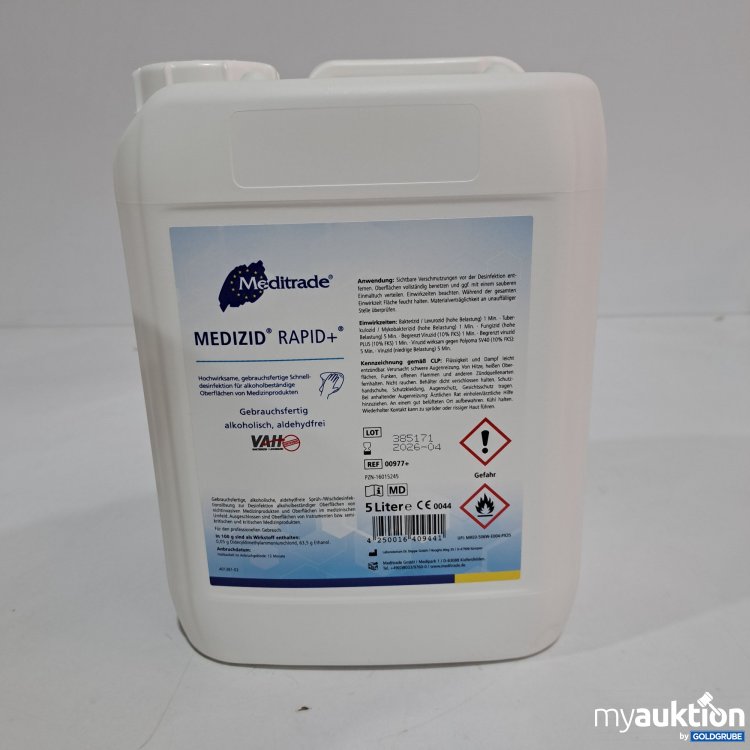 Artikel Nr. 792225: Meditrade Medizid Rapid+ 5L