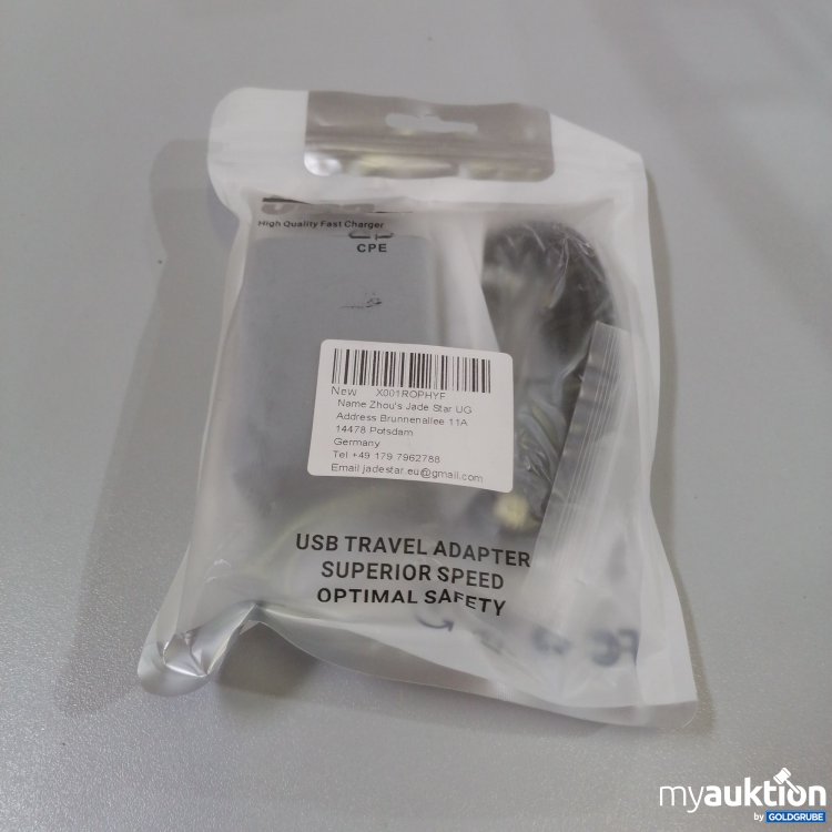 Artikel Nr. 759226: USB Travel Adapter 