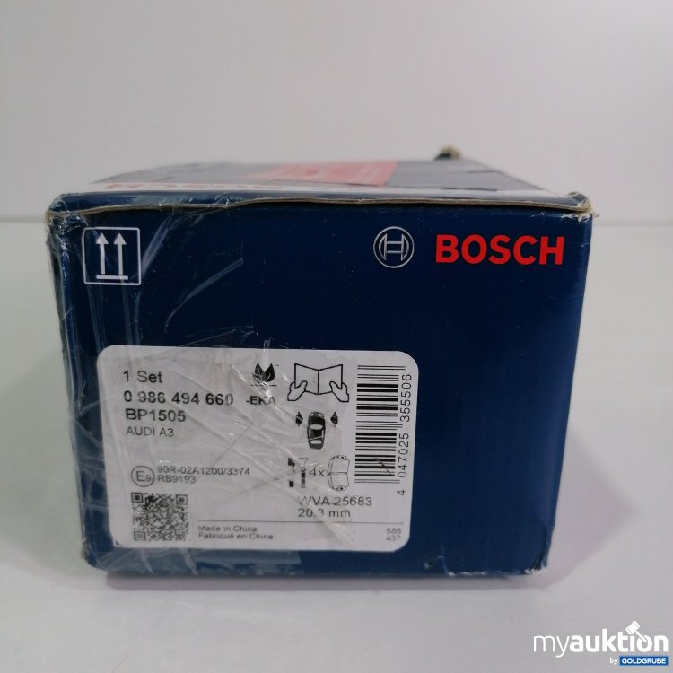 Artikel Nr. 782226: Bosch Scheibenbremsbeläge 0986494660 BP1505 Audi A3