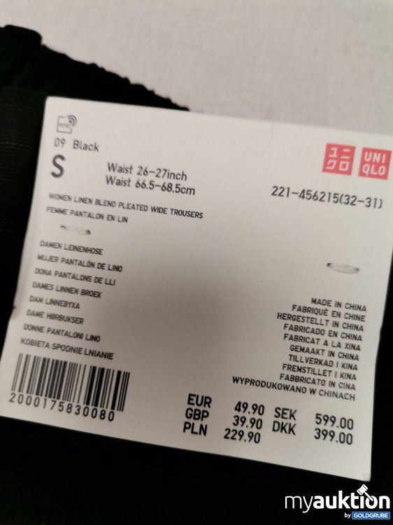 Artikel Nr. 715228: Uniqlo Leinen Hose