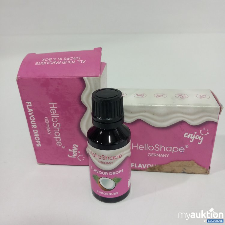 Artikel Nr. 788228: HelloShape flavour Drops Quark 4x30ml