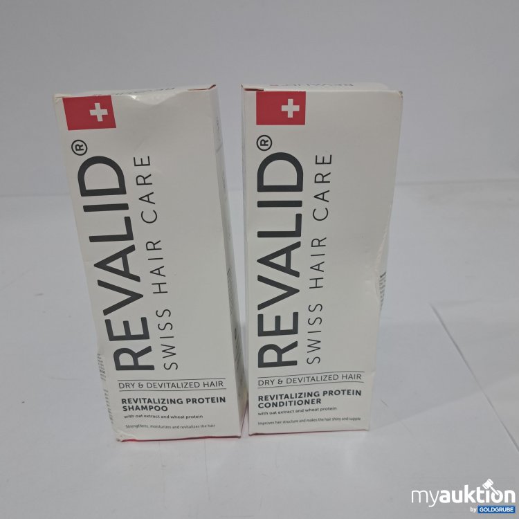 Artikel Nr. 389230: Revalid swiss Haar care Revitalizing Protein Conditioner & Shampoo