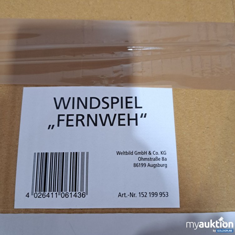 Artikel Nr. 795230: Weltbild Windspiel Fernweh 