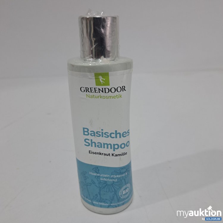 Artikel Nr. 389233: Green Door Naturkosmetik Basis Shampoo Eisenkraut Kamille 200ml