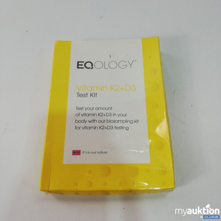 Artikel Nr. 785235: EQOLOGY Vitamin K2 D3 Test Kit