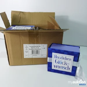 Artikel Nr. 791235: Geschenkschachtel mit Band 13x13cm 6 Stück