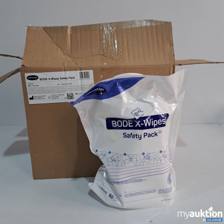 Artikel Nr. 792236: Hartmann Bode X-Wipes Safety Pack 4x