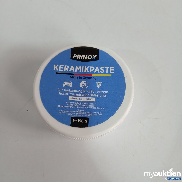 Artikel Nr. 804236: Prinox Keramikpaste 150g