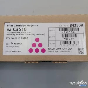 Auktion Ricoh Print Cartridge Magenta IM 3510