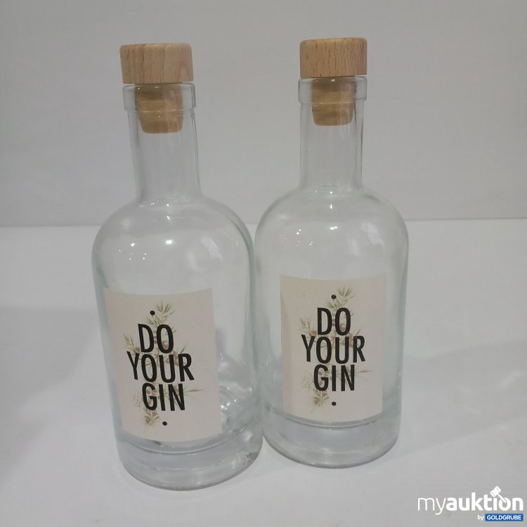 Artikel Nr. 781237: Do your own gin Flaschen ca.20cm 2 Stück 