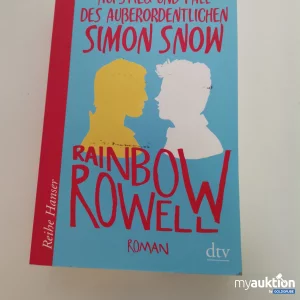 Auktion "Simon Snow Roman von Rainbow Rowell"
