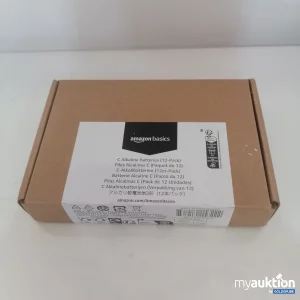 Auktion Amazonbasics C-Alkalibatterien 