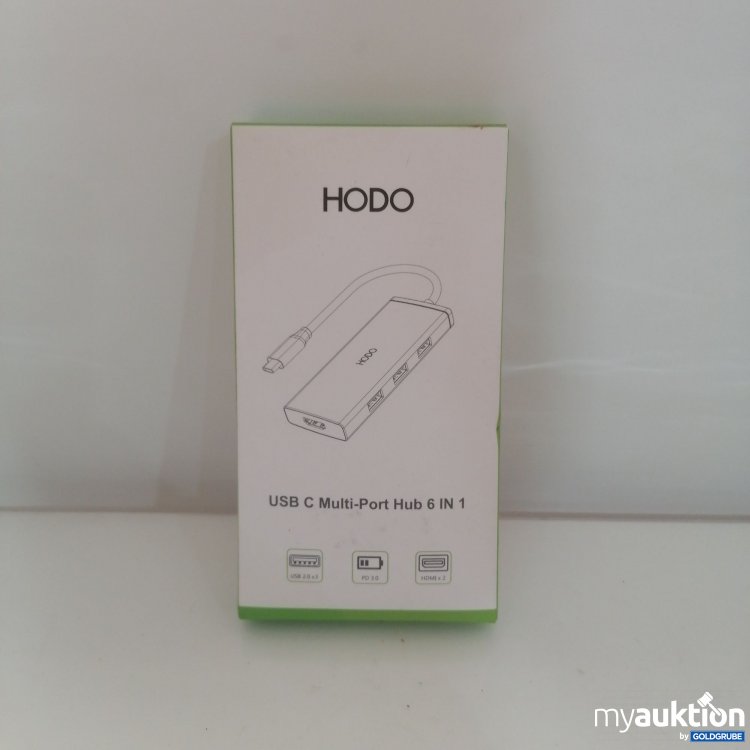 Artikel Nr. 754239: Hodo USB C Multi-Port Hub 6in1