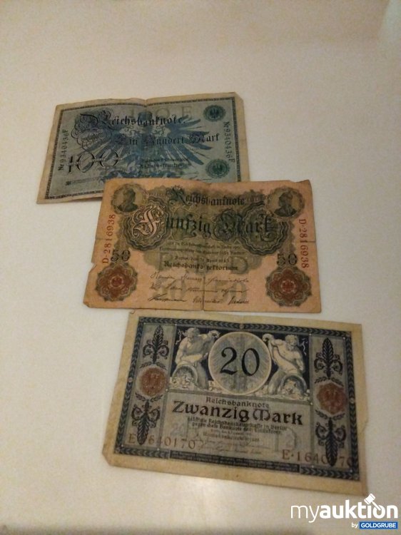 Artikel Nr. 396242: Reichsbanknoten