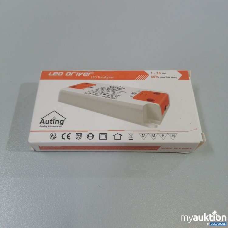 Artikel Nr. 759242: Auting LED Driver Transformer 1-15Watt 