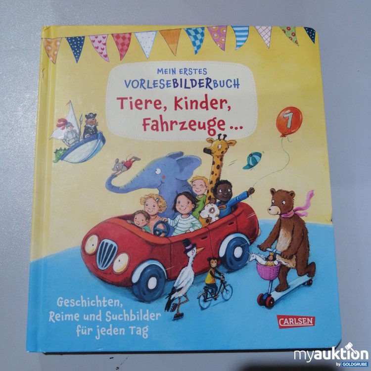 Artikel Nr. 763242: Mein Erstes Vorlesebilderbuch Tiere, Kinder, Fahrzeuge