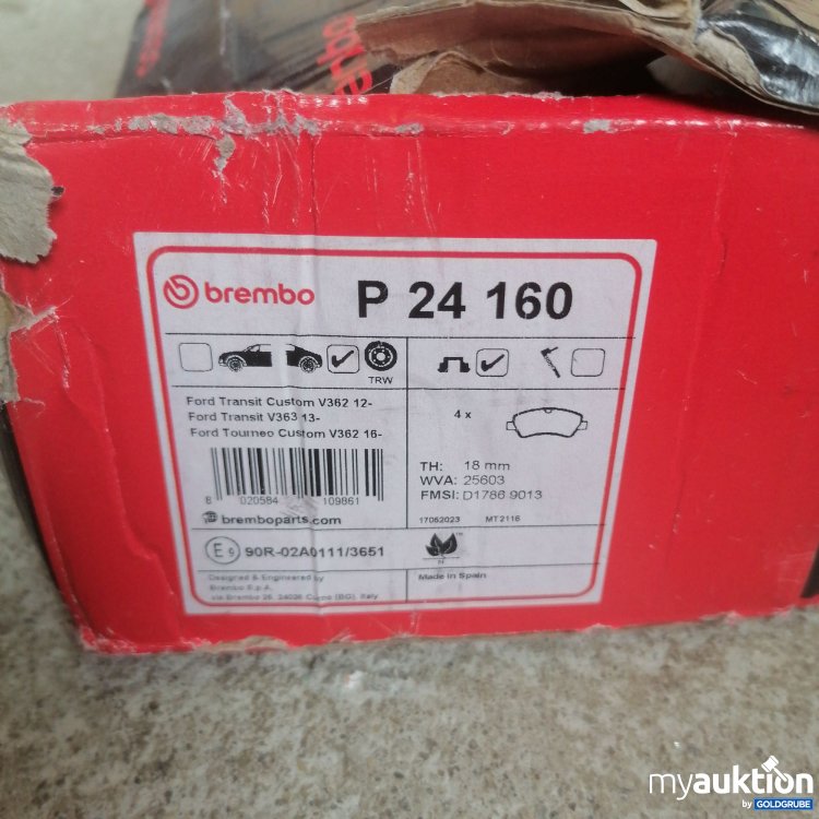 Artikel Nr. 739243: Brembo Prime Brake Pads 