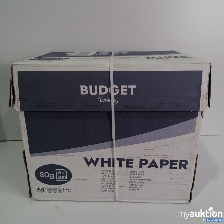 Artikel Nr. 800243: Budget Kopierpapier A4 5x500Blatt 