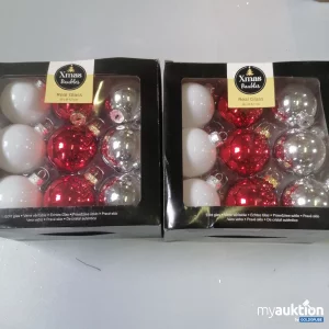 Auktion Weihnachtskugel 2er Pack 