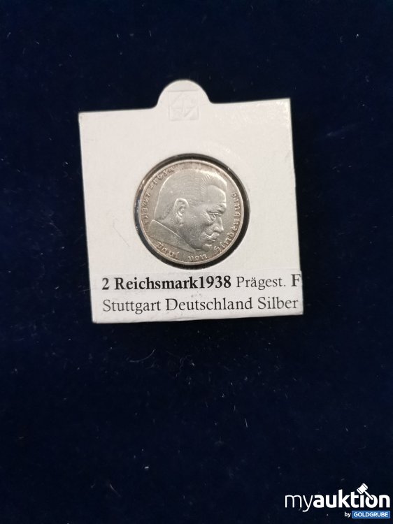 Artikel Nr. 779247: 2 Reichsmark 1938 Münze