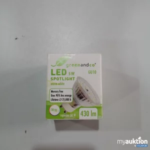 Auktion 5W LED Spotlight 430lm 