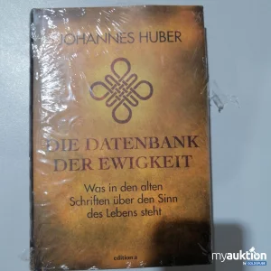 Auktion "Die Datenbank der Ewigkeit" Buch