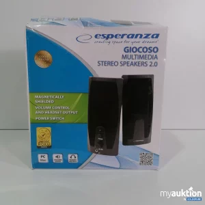 Auktion Esperanza Giocoso Multimedia Stereo Speakers 2.0