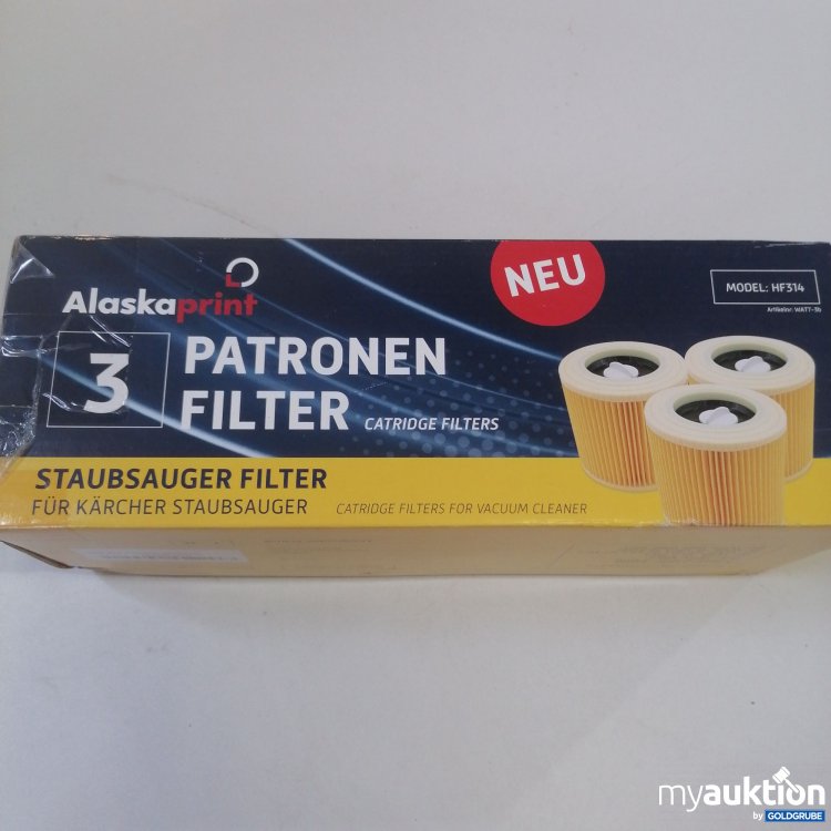 Artikel Nr. 764251: Alaskaprint 3 Patronen Filter 