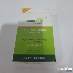 Artikel Nr. 389252: Simplex Health pH Test Strips 