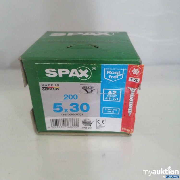 Artikel Nr. 744253: Spax Schrauben T20 5x30 200 Stück 